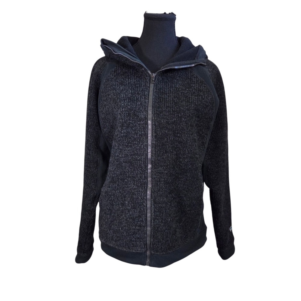 Kuhl Woman's Black Full Zip Wool Blend Jacket Size L